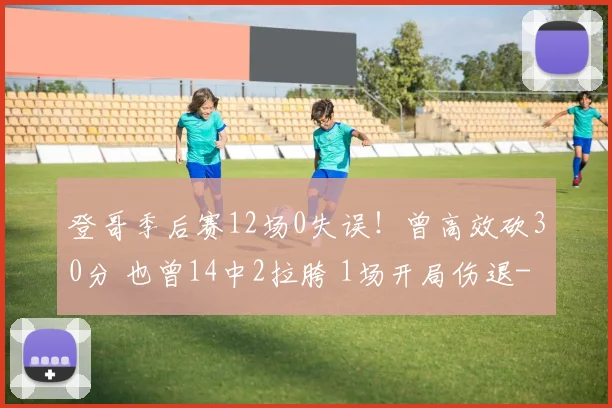 登哥季后赛12场0失误!曾高效砍30分 也曾14中2拉胯 1场开局伤退